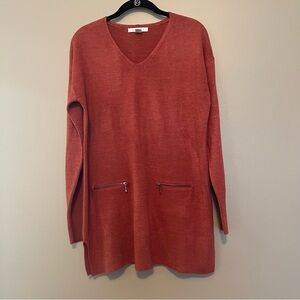 Ralsey Women’s Long Sleeve Burnt Orange Sweater, Medium, UGC